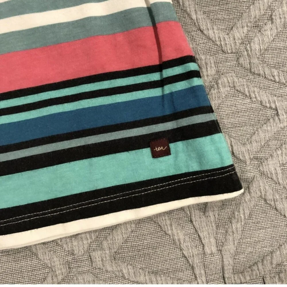 Tea Collection 12-18m Layered Striped Dress